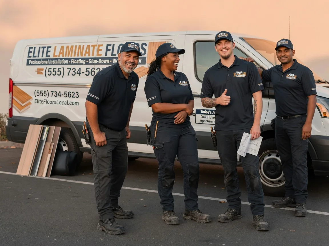 Laminate flooring installation company in Twining, MI